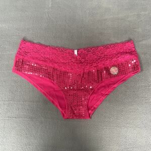 Victoria's Secret PINK 2010 Extra Low Rise Hipster Panty Sequin Fashion Show